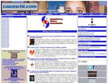Tablet Screenshot of casanchi.com